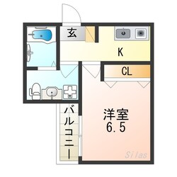 住之江公園駅 徒歩10分 1階の物件間取画像